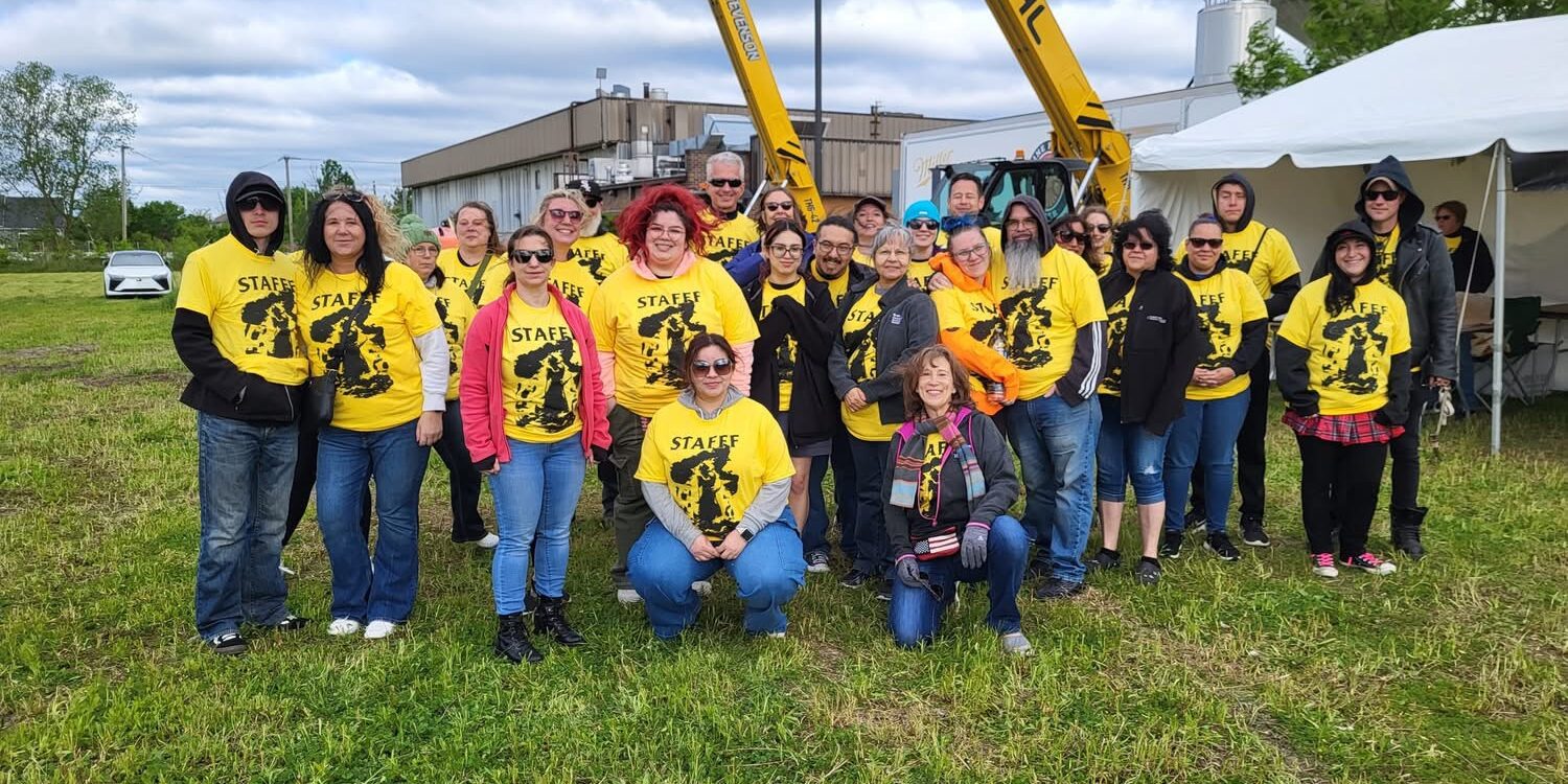 3 2025 Dark Lord Day Volunteers from Humane Indiana